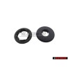 Genuine VW Rosette Aqua Graphite - 4H0881680 2NN