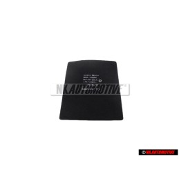 Genuine VW Insert For Stowage Compartment Black - 5C6863328A 3A8