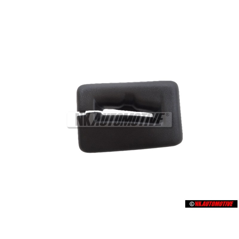 Genuine VW Seat Belt Guide Titan Black - 5M0857781A 82V