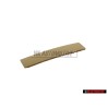 Genuine VW Handle Shell Upper Part Sun Beige - 7L6867371C 92Y