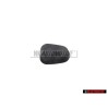Genuine VW Cover Cap Satin Black - 7N0837111 9B9
