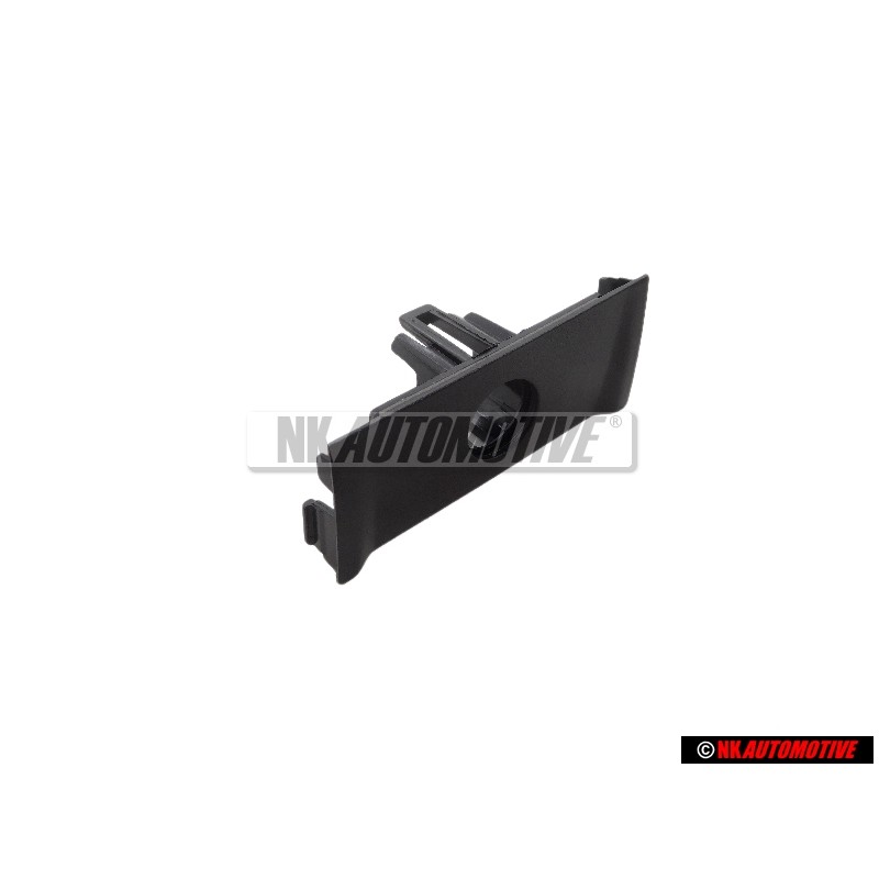 Genuine VW Cover Cap Satin Black - 7P6854375A 9B9