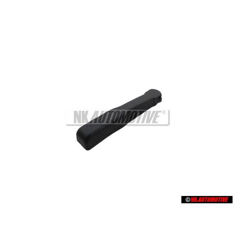 Genuine Audi Cover Cap Satin Black - 8K0881345 01C
