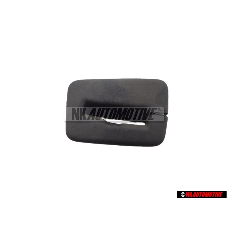 Genuine Audi Trim Plate For Seat Belt Guide Soul Black - 8R0857763 4PK