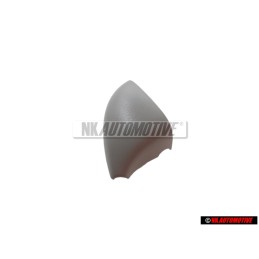Genuine Skoda Cover Cap Pearl Grey - 7L0858547 Y20