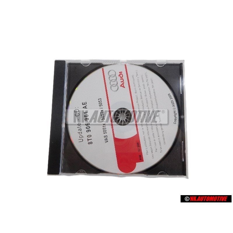 Genuine Audi Cd-Rom For Software Adaptation - 8T0906961AE