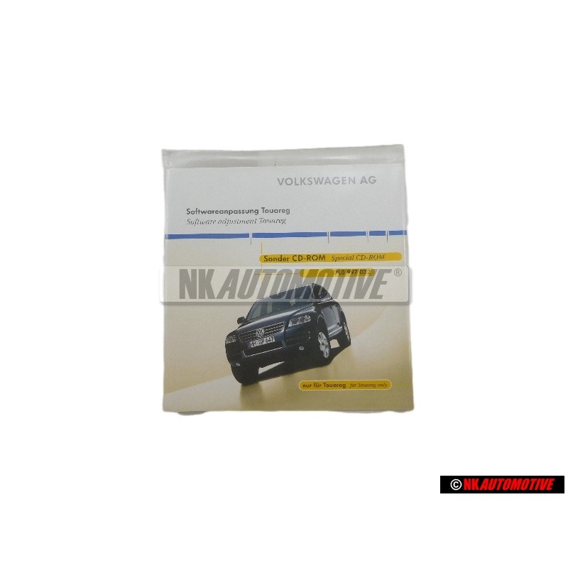 Genuine VW Cd-Rom For Software Adaptation - 7L0997032