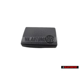 Genuine VW Horn Button Satin Black - 191419669C 01C