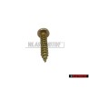 Genuine VW Oval Head Panel Screw - N 0139481