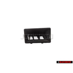 Genuine VW Air Vent Satin Black - 321819705F 01C