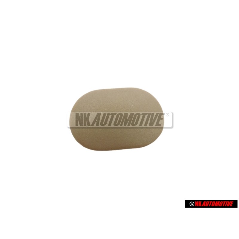 Genuine VW Cover Cap Light Beige - 358863499 8YS