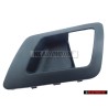 Genuine VW Cover Cap Off-Black - 6K0867197A C81