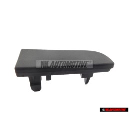 Genuine VW Cover Cap Satin Black - 6N0863498 01C