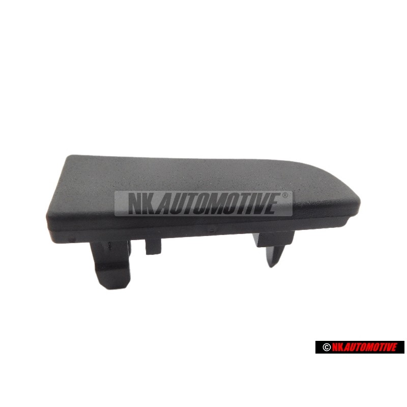 Genuine VW Cover Cap Satin Black - 6N0863498 01C