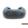 Genuine VW Seat Belt Guide Satin Black - 1J0857781 B41