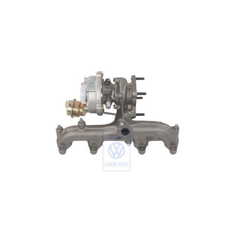 Genuine VW Exhaust Manifold With Turbo- Charger - 028253019 X