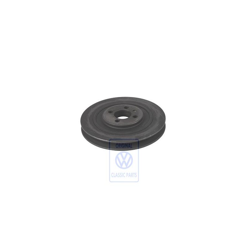 Genuine VW V-Belt Pulley With Vibration Damper - 031105243B