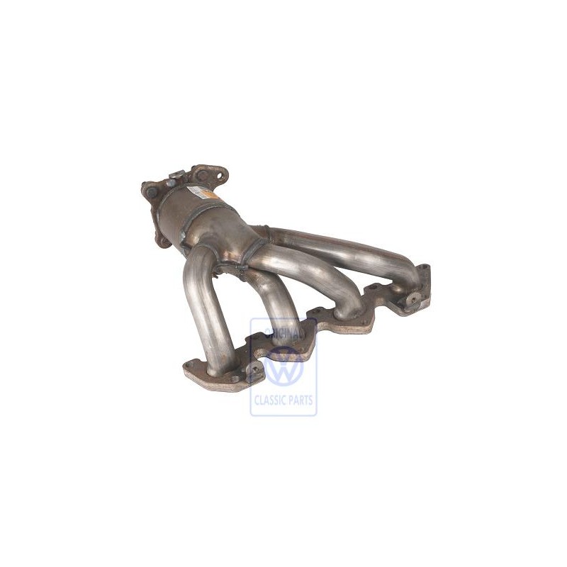 Genuine VW Exhaust Manifold With Catalytic Converter - 036253052DX
