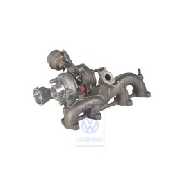Genuine VW Exhaust Manifold With Turbo- Charger - 038253056F