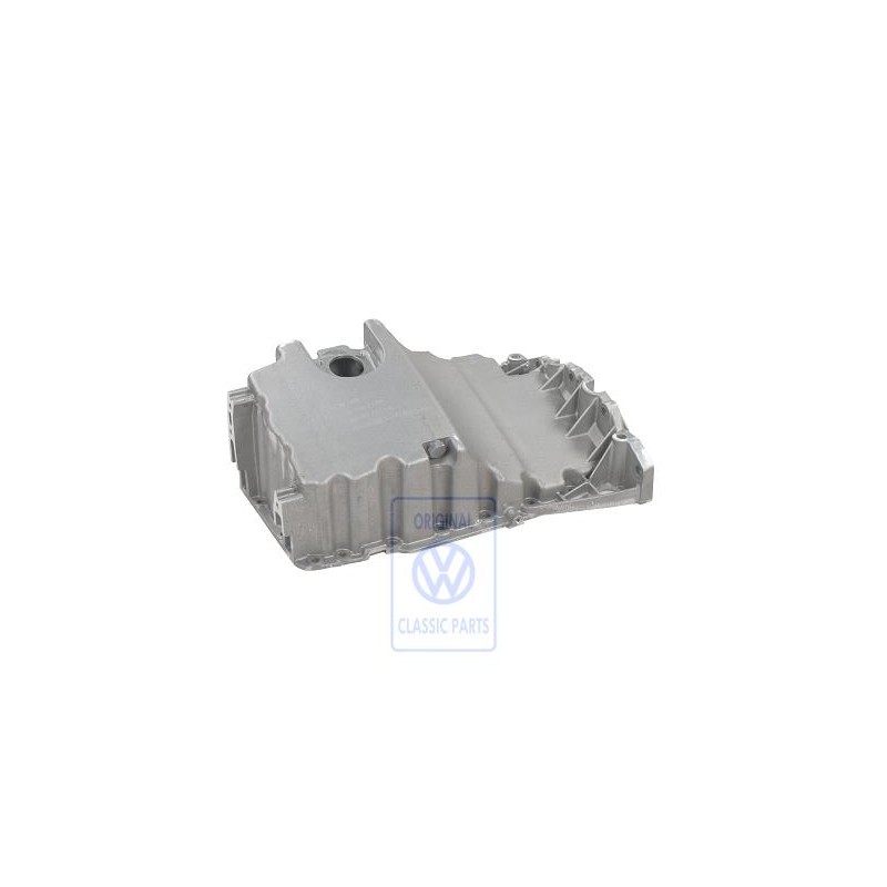 Genuine VW Engine Oil Sump With Opening For Oil Level Sensor - 06B103601BA
