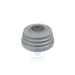 Genuine VW V-Belt Pulley With Vibration Damper - 075105251D