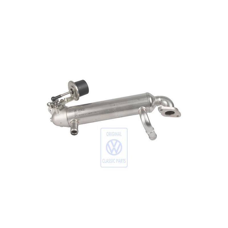 Genuine VW Cooler For Exhaust Gas Recu- Peration With Index. 