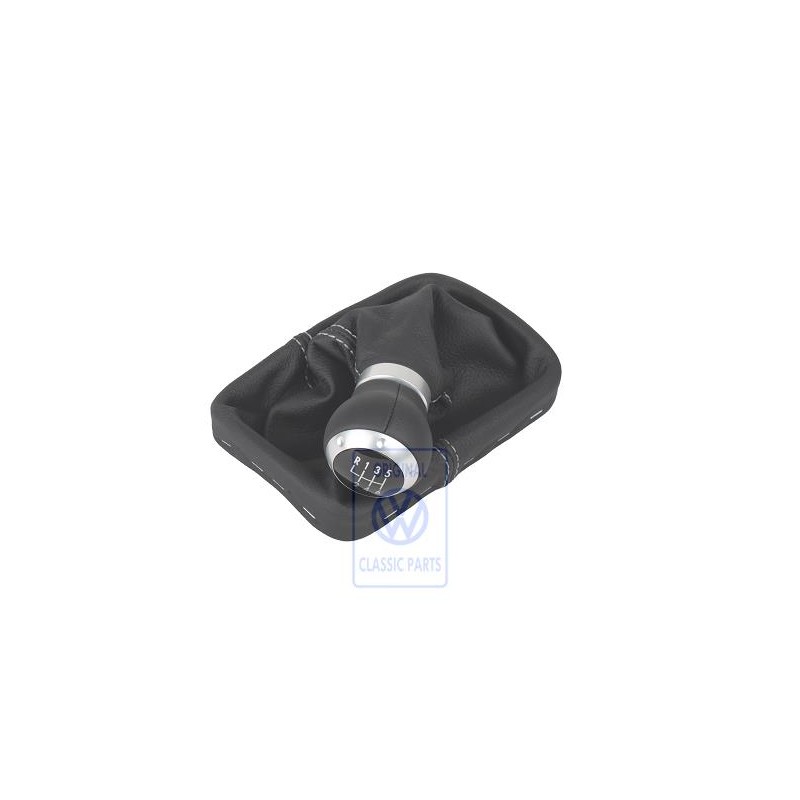 Genuine VW Gearstick Knob With Boot For Gearstick Lever - 1C0711113P MVN