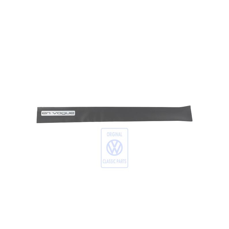 Genuine VW Entry Strip Protective Foil With Lettering Black - 1C0853806A 6DA