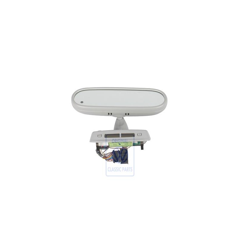 Genuine VW Interior Mirror Anti-Dazzle With Interior Light - 1C0857511C Y20