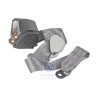 Genuine VW Three-Point Seat Belt With Inertia Reel Grey - 1C0857805A HCQ