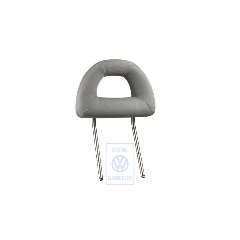 Genuine VW Head Restraint With Cover Adjustable Cloth Grey - 1C0881901T 3EU