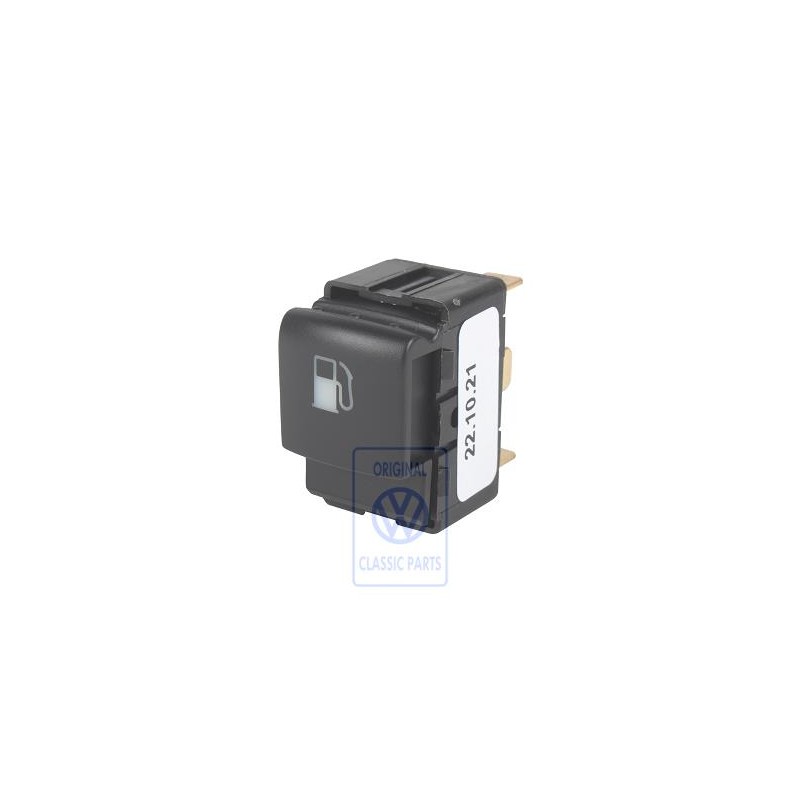 Genuine VW Pushbutton For Tank Flap Actuation Satin Black - 1C0959833 01C