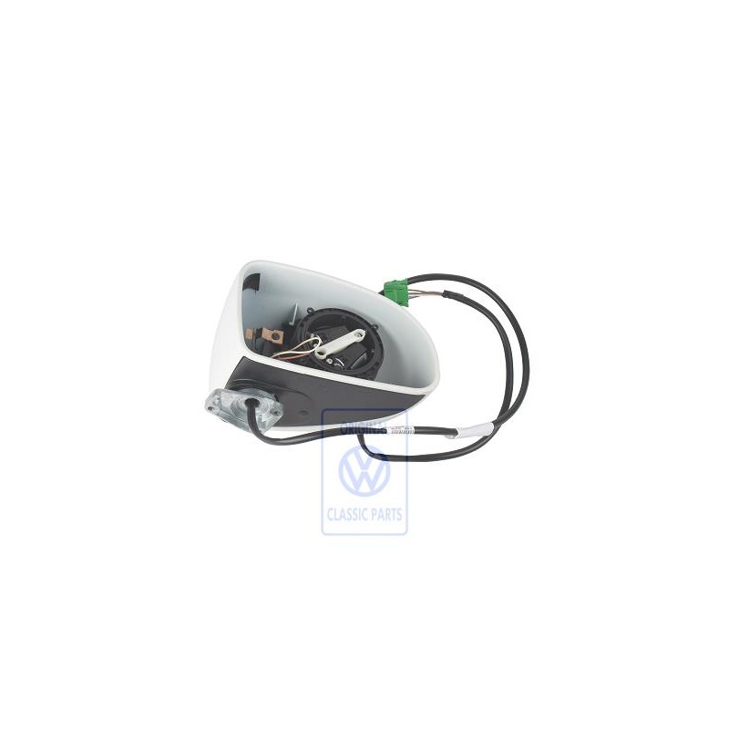 Genuine VW Exterior Mirror Mounting With Electric Adj. 