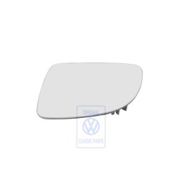 Genuine VW Mirror Glass (Convex) With Carrier Plate - 1C2857521D