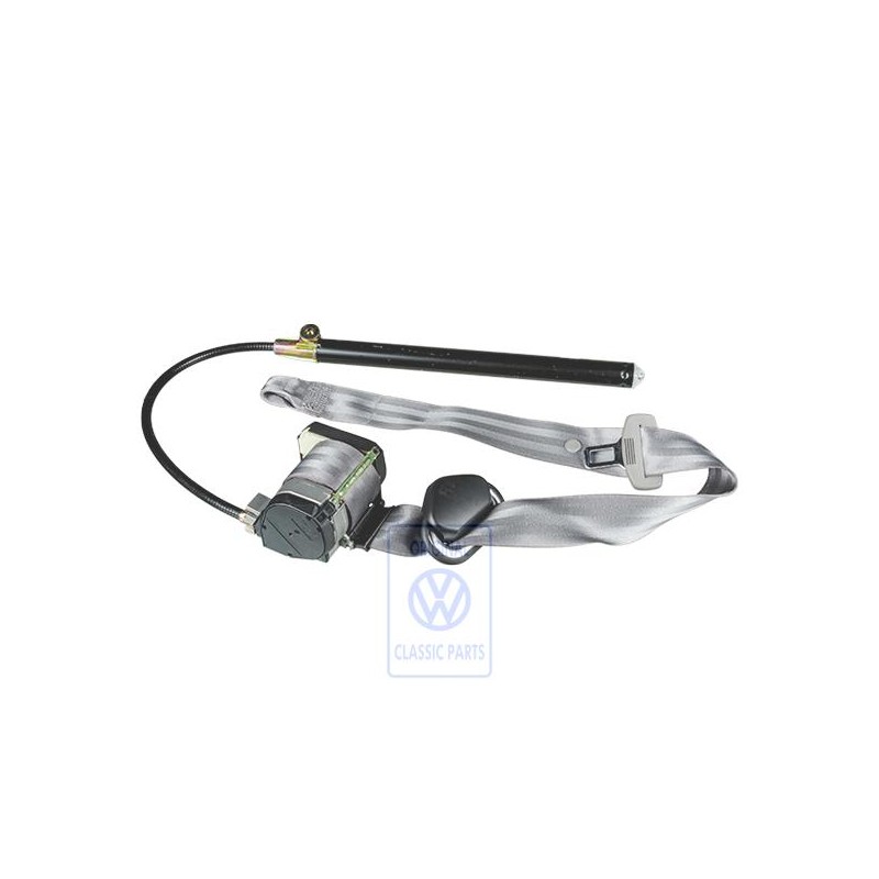 Genuine VW Three-Point Automatic Seat Belt With Belt Tensioner - 1E0857706D HCQ