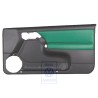 Genuine VW Door Trim (Leather/Leatherette) Black/Green - 1E0867012APLPS