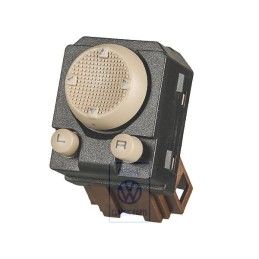 Genuine VW Switch For Exterior Mirror Adjustment Light Beige - 1E1959565 Q70