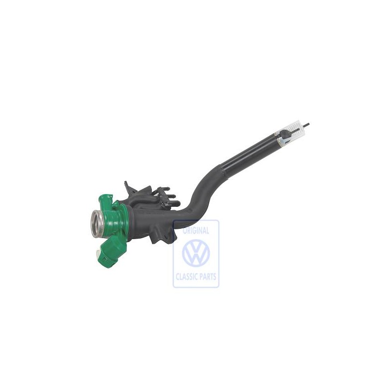 Genuine VW Fuel Filler Neck With Restric- Tion For Leadfree Fuel - 1H9201129H