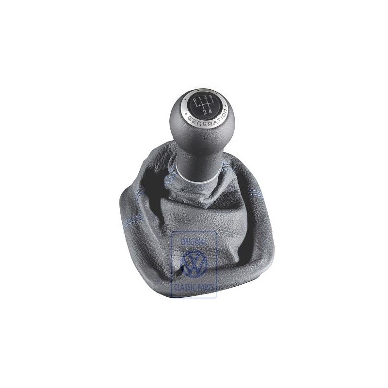 Genuine VW Gearstick Knob With Boot For Gearstick Leather - 1J0711113ARJNV