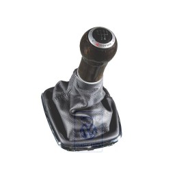 Genuine VW Gearstick Knobwood With Boot For Gearstick Lever - 1J0711113BNMBK