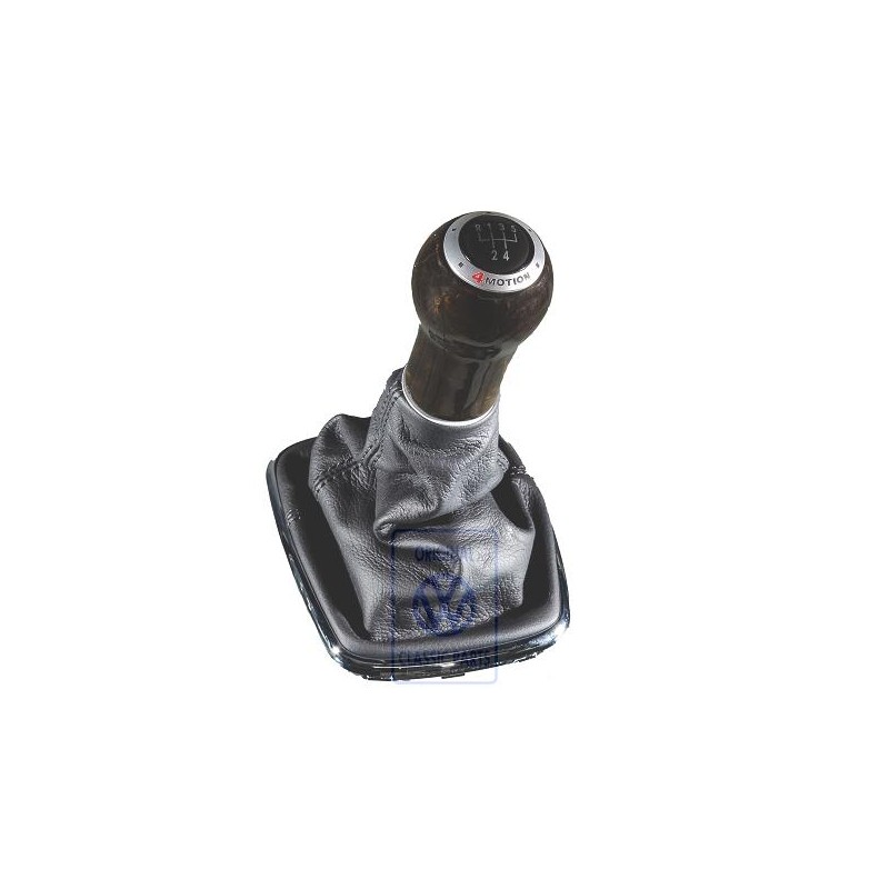 Genuine VW Gearstick Knobwood With Boot For Gearstick Lever - 1J0711113BNMBK