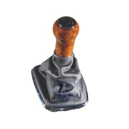 Genuine VW Gearstick Knobwood With Boot For Gearstick Lever - 1J0711113BPMBH