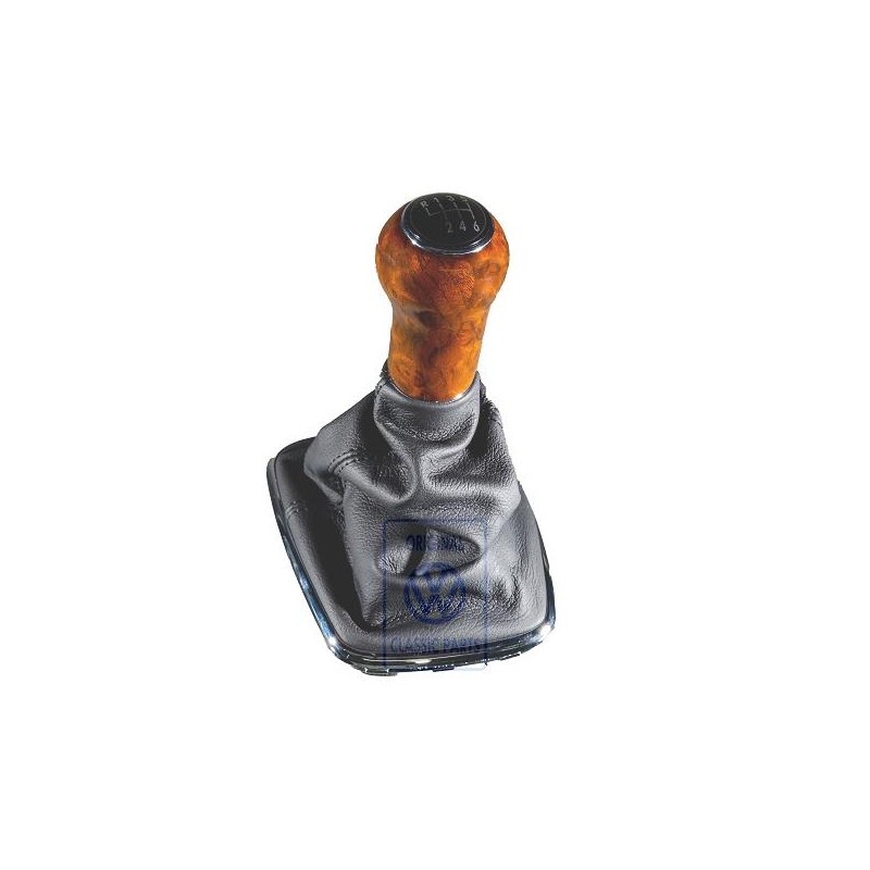 Genuine VW Gearstick Knobwood With Boot For Gearstick Lever - 1J0711113BPMBH