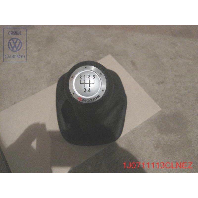Genuine VW Gearstick Knob With Boot For Gearstick Leather - 1J0711113CLNEZ