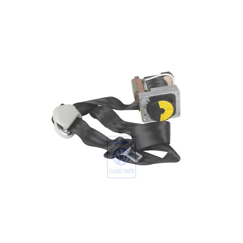 Genuine VW Three-Point Automatic Seat Belt With Belt Tensioner - 1J3857705P HCP