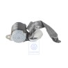 Genuine VW Three-Point Seat Belt With Inertia Reel Grey - 1J6857805G HCQ