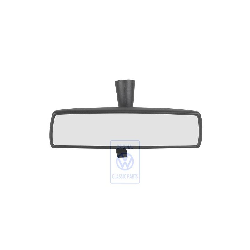 Genuine VW Interior Mirror, Anti-Dazzle Satin Black - 1K0857511 9B9