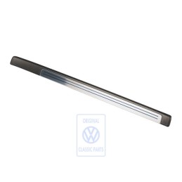 Genuine VW Sill Trim Strip Satin Black/Brushed Alum - 1K4853537A SUB