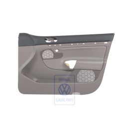 Genuine VW Door Trim Leatherette Titanium Black Macchiato - 1K4867012DDWBN