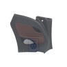 Genuine VW Side Trim (Leatherette) Titanium Black/Date Brown - 1Q0867043EBAZD